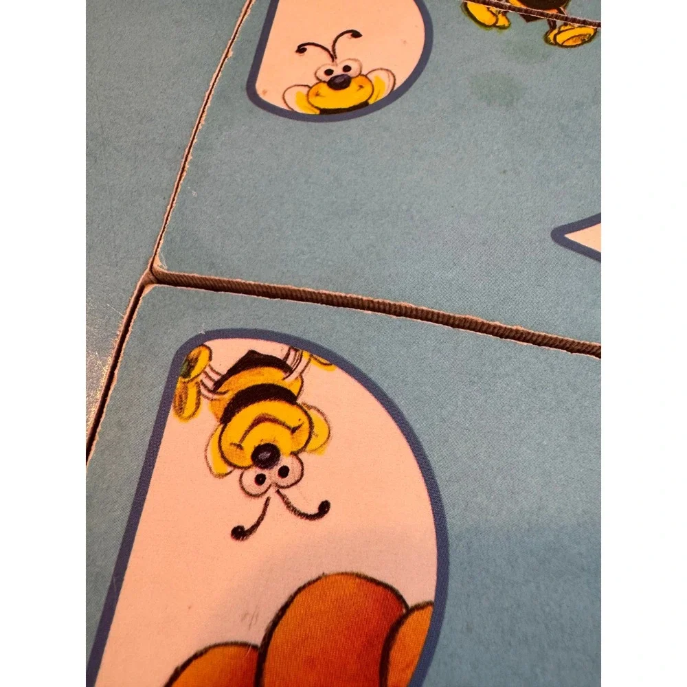 VTG 1994 Playskool Sesame Street Letter B‎ Wooden Puzzle Learning Series 9 Piece